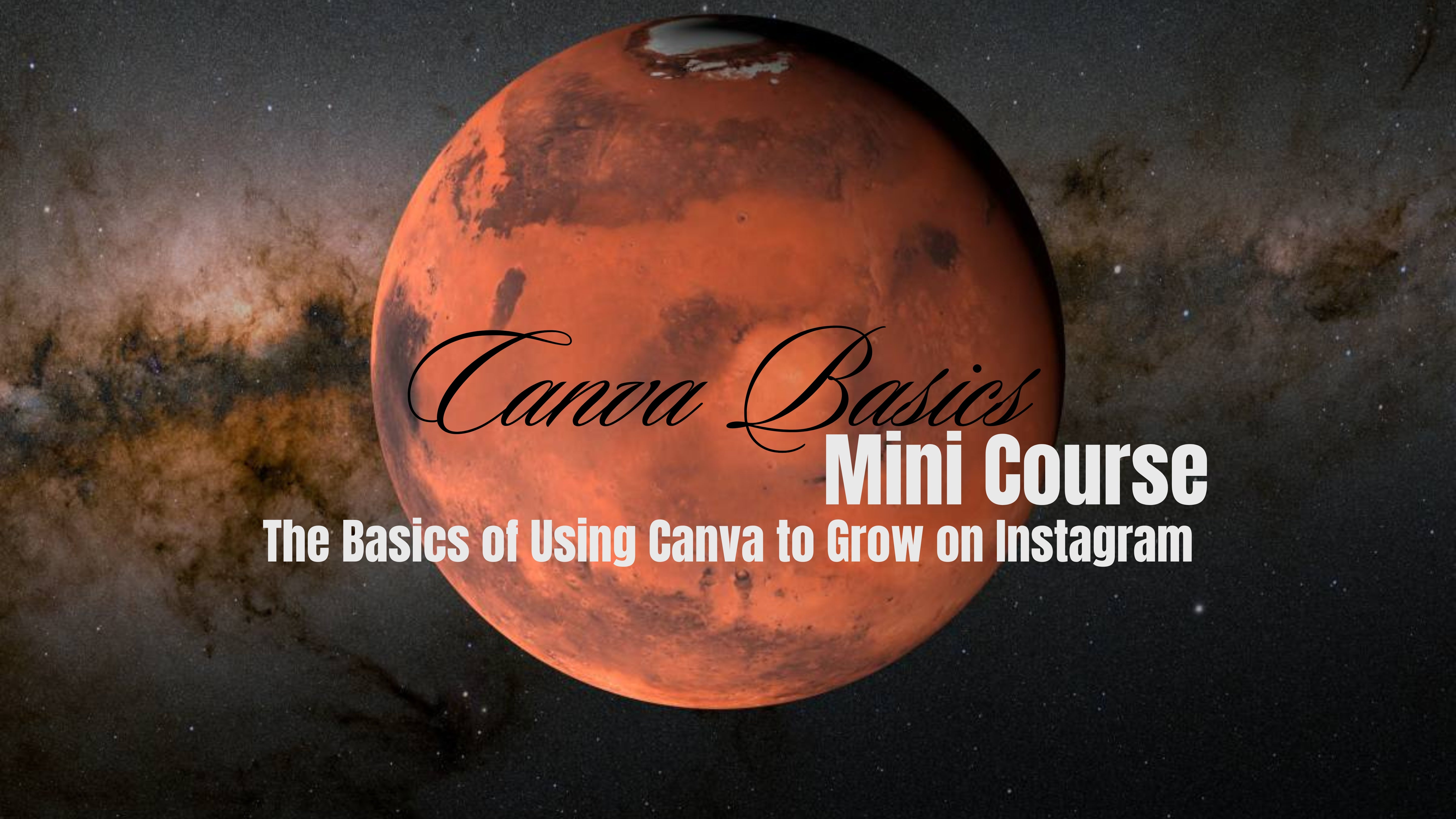 Canva Basics Mini Course